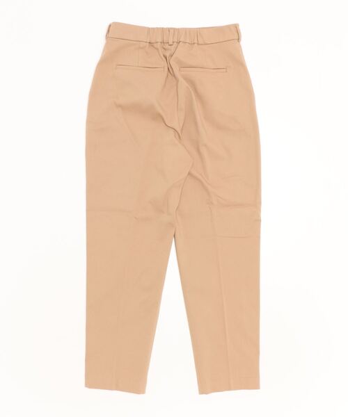 NANO universe（ナノユニバース）の「LB.04/裏起毛素材 センタープレスパンツ（スラックス・レディース・ブラック/ホワイト/ベージュ/マスタード・FREE）」の5枚目の写真