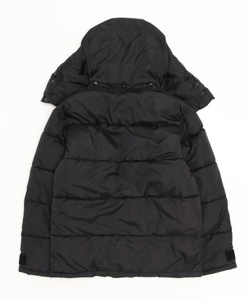 ８(eight)（エイト）の「ビッグフード中綿ＪＫ（ダウンジャケット/コート・メンズ・ブラック/ホワイト系その他・X-LARGE/LARGE/MEDIUM）」の3枚目の写真