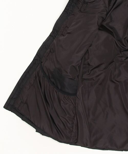 ８(eight)（エイト）の「ビッグフード中綿ＪＫ（ダウンジャケット/コート・メンズ・ブラック/ホワイト系その他・X-LARGE/LARGE/MEDIUM）」の4枚目の写真