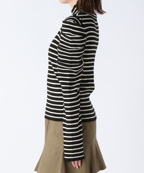 Heather(ヘザー)の「パワショルニットプルオーバー 175265(ニット/セーター・レディース・ホワイト/ブラック/ブラウン・FREE)」の19枚目の写真