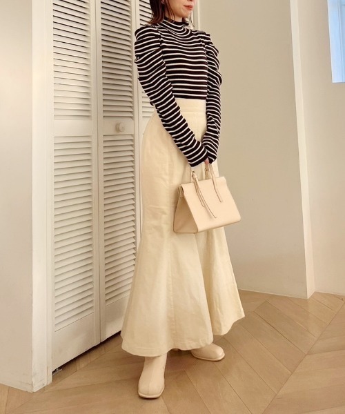 Heather(ヘザー)の「パワショルニットプルオーバー 175265(ニット/セーター・レディース・ホワイト/ブラック/ブラウン・FREE)」の22枚目の写真