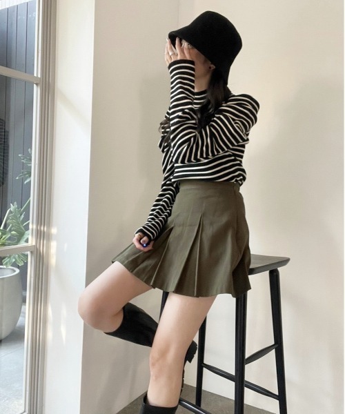 Heather(ヘザー)の「パワショルニットプルオーバー 175265(ニット/セーター・レディース・ホワイト/ブラック/ブラウン・FREE)」の18枚目の写真