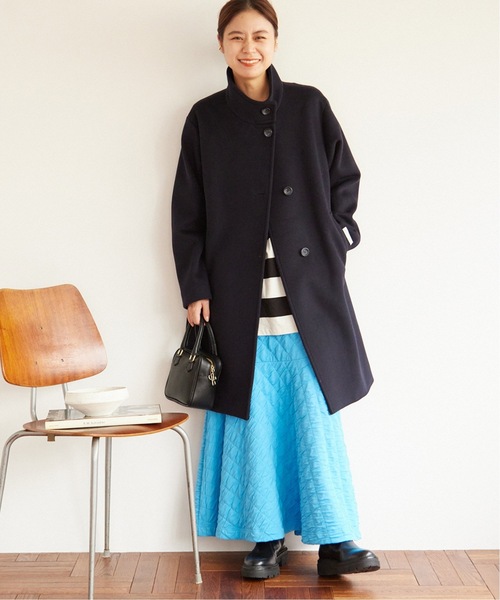 LANA WOOL140 スタンドコート JOURNAL STANDARD relume（ジャーナルスタンダード レリューム