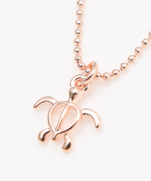 Kahiko（カヒコ）の「【Kahiko】プチホヌネックレス（ネックレス・レディース・ピンク/シルバー/ゴールド・FREE）」の2枚目の写真