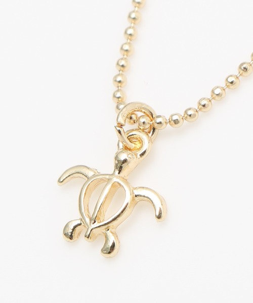 Kahiko（カヒコ）の「【Kahiko】プチホヌネックレス（ネックレス・レディース・ピンク/シルバー/ゴールド・FREE）」の3枚目の写真