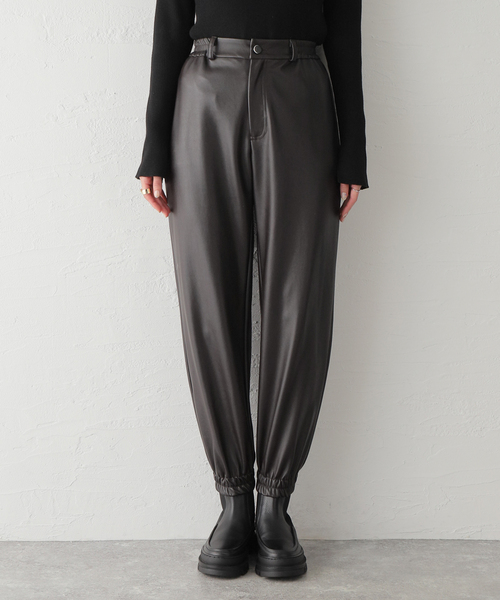 ROSEanna(ローズアンナ)の「【ROSEANNA/ローズアンナ】FAKEレザーPT:パンツ(その他パンツ・レディース・ブラウン・36)」の11枚目の写真