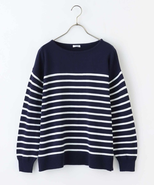 Honeys（ハニーズ）の「ボーダーニット（ニット/セーター）」 - WEAR