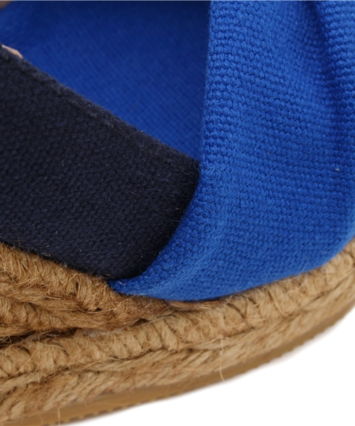 GAIMO（ガイモ）の「◇GAIMO コンビオープントゥウエッジ（パンプス・レディース・ベージュ/ネイビー・36/37/38/35）」の9枚目の写真