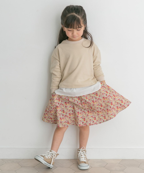 URBAN RESEARCH DOORS（アーバンリサーチドアーズ）の「花柄インナーパンツ付スカート(KIDS)（スカート・キッズ・ブルー/レッド・105/120/135）」の3枚目の写真