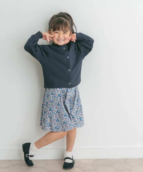 URBAN RESEARCH DOORS（アーバンリサーチドアーズ）の「花柄インナーパンツ付スカート(KIDS)（スカート・キッズ・ブルー/レッド・105/120/135）」の7枚目の写真