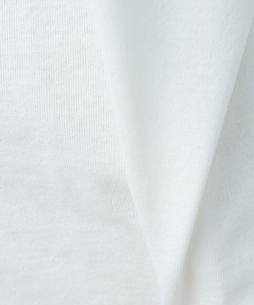 BAYFLOW（ベイフロー）の「プリントフォトロンＴ（Tシャツ/カットソー・レディース・ホワイト/チャコールグレー/オフホワイト・FREE）」の5枚目の写真