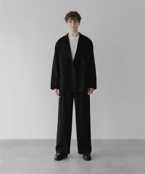 remer（リメール）の「loose standard double tailored jacket