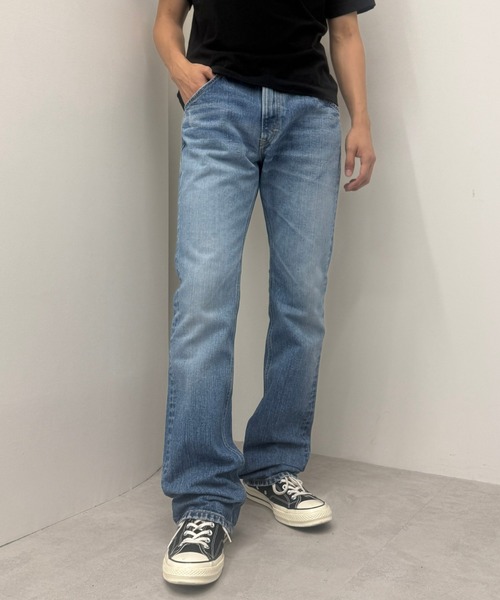 美中古Leeリーライダース102ローライズブーツカットジーンズライトブルーW30 Lee リー LM8102-546 102ブーツカット/中色ブルー : ジーンズ