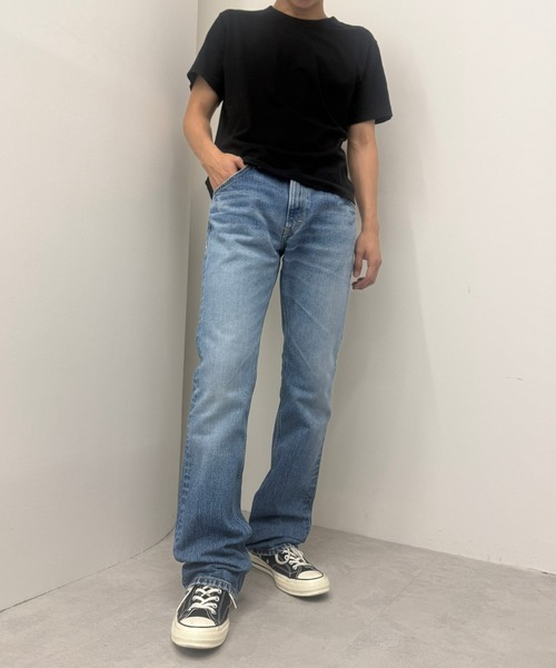 Lee(リー)の「Lee/リー AMERICAN RIDERS/アメリカンライダース 102 ブーツカットジーンズ / フレアデニムパンツ/デニムセットアップ可(デニムパンツ・メンズ・ブルー/ダークインディゴブルー/インディゴブルー・33/29/36/28/35/32/30/31/34)」の9枚目の写真