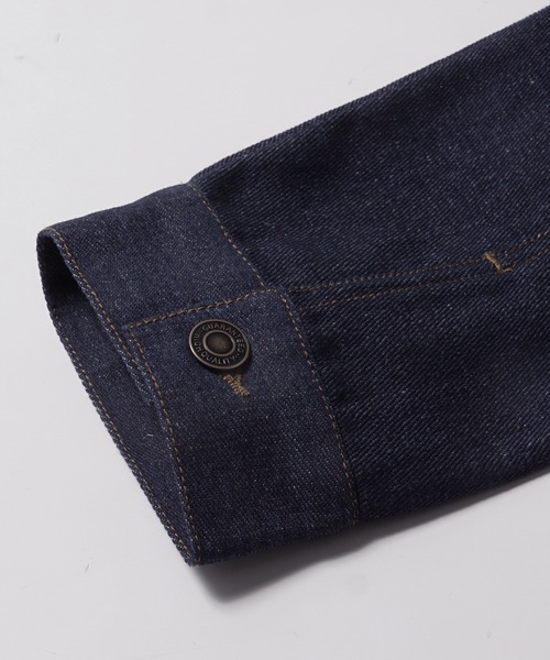 coca(coca)(コカ)の「ノンウォッシュデニムジャケット(デニムジャケット・レディース・インディゴブルー・M/L)」の5枚目の写真
