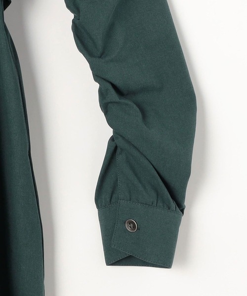 179/WG（イチナナキュウダブルジー）の「ギャザースリーブワンピース（ワンピース・レディース・ベージュ/グリーン/ブルー・MEDIUM）」の15枚目の写真