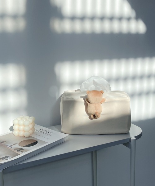 AS KNOW AS plus（アズノゥアズプラス）の「ひょっこりアニマル ティッシュボックスカバー（インテリア雑貨・レディース・その他2/その他3/その他/その他1・FREE）」の12枚目の写真