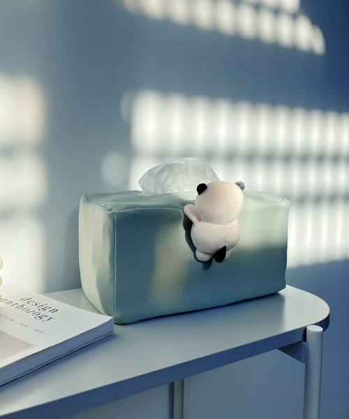 AS KNOW AS plus（アズノゥアズプラス）の「ひょっこりアニマル ティッシュボックスカバー（インテリア雑貨・レディース・その他2/その他3/その他/その他1・FREE）」の11枚目の写真