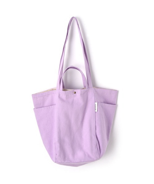 marjour（マージュール）の「2HANDLE TOTE BAG（トートバッグ・レディース・ライラック・FREE）」の11枚目の写真