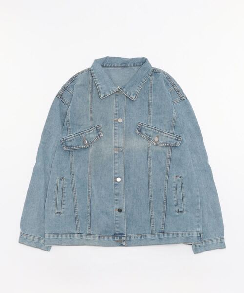 新品　ルーズシルエットGジャン gossip！ロサンゼルス（ゴシップロサンゼルス）の「ルーズ