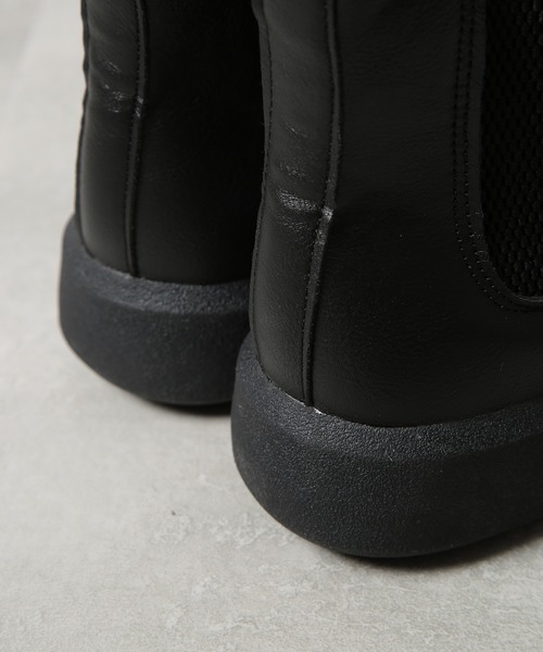 MAISON BREEZE(メゾンブリーズ)の「【MAISON BREEZE】チェルシーサイドゴアブーツ ショートブーツ KNF(ブーツ・レディース・ブラック/ブラウン・36/37/38)」の8枚目の写真