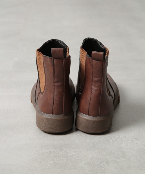 MAISON BREEZE(メゾンブリーズ)の「【MAISON BREEZE】チェルシーサイドゴアブーツ ショートブーツ KNF(ブーツ・レディース・ブラック/ブラウン・36/37/38)」の10枚目の写真