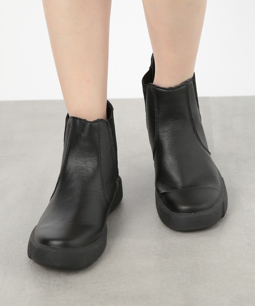 MAISON BREEZE(メゾンブリーズ)の「【MAISON BREEZE】チェルシーサイドゴアブーツ ショートブーツ KNF(ブーツ・レディース・ブラック/ブラウン・36/37/38)」の14枚目の写真