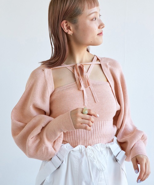 【試着のみ】ダブルスタンダードクロージング♡ソブ　金ボタン♡ボレロカーディガン URBAN RESEARCH（アーバンリサーチ）の「金ボタンラインカーディガン