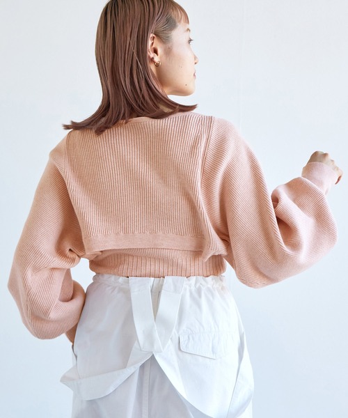 w closet（ダブルクローゼット）の「【SETアイテム】ボレロ