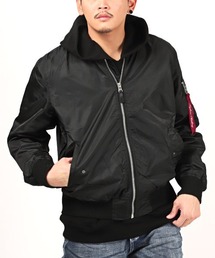 LUXSTYLE（ラグスタイル）の「ヘビーツイル裏タフタMA-1（MA-1）」