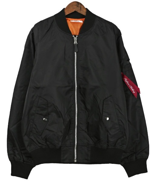 LUXSTYLE(ラグスタイル)の「ヘビーツイル裏タフタMA-1(MA-1・メンズ・ブラック/ホワイト/カーキ・L/XL/M)」の11枚目の写真