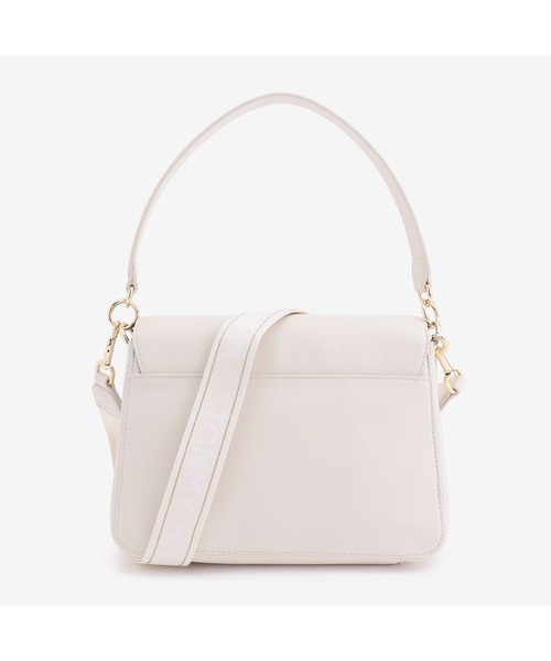 TOMMY HILFIGER（トミーヒルフィガー）の「ロゴテープショルダーバッグ（ショルダーバッグ・レディース・ネイビー/アイボリー・FREE）」の4枚目の写真