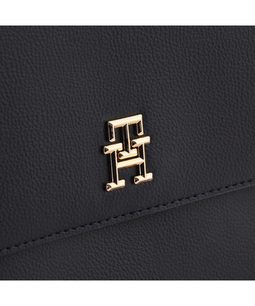 TOMMY HILFIGER（トミーヒルフィガー）の「ロゴテープショルダーバッグ（ショルダーバッグ・レディース・ネイビー/アイボリー・FREE）」の9枚目の写真
