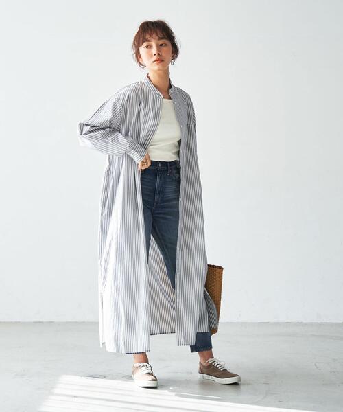 coen（コーエン）の「スクエアリブタンクトップ（タンクトップ・レディース・オリーブ/オフホワイト/ブラック/ロイヤルブルー・M/L）」の12枚目の写真