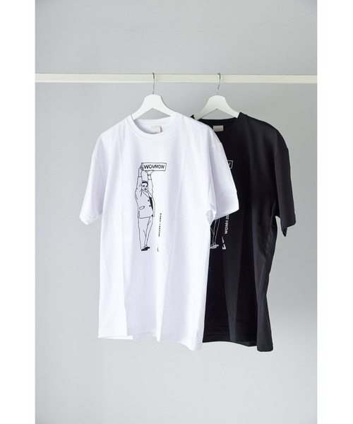 WoM（ワム）の「WOM CIRCULATION T SHIRT（Tシャツ/カットソー・レディース・オフホワイト/ブラック・SMALL/LARGE/MEDIUM）」の8枚目の写真