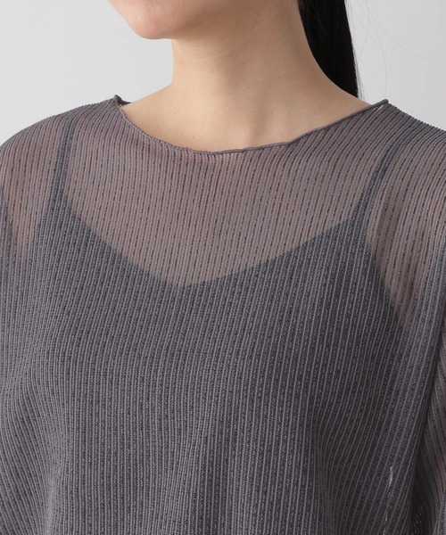 セール】【前後着用可能】2WAYシアーラッセルロングスリーブ 191371