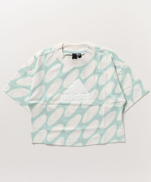 adidas(アディダス)の「adidas/アディダス Marimekko(マリメッコ)コラボアイテム 総柄/ロゴTシャツ EUY59(Tシャツ/カットソー・レディース・ホワイト×ブルー/ブラウン系その他・L/M/S)」の14枚目の写真