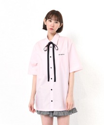 MILKBOY（ミルクボーイ）の「STRAWBERRY NEWS シャツ（シャツ/ブラウス