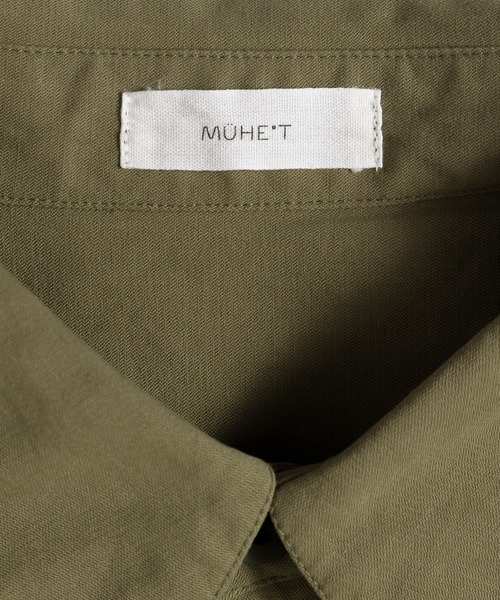 MUHET(ミュエータ)の「ミリタリーシャツ(シャツ/ブラウス・レディース・イエロー/ネイビー/カーキ・MEDIUM/X-LARGE)」の19枚目の写真