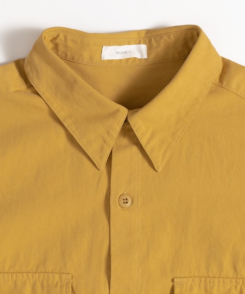 MUHET(ミュエータ)の「ミリタリーシャツ(シャツ/ブラウス・レディース・イエロー/ネイビー/カーキ・MEDIUM/X-LARGE)」の12枚目の写真