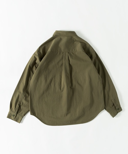 MUHET(ミュエータ)の「ミリタリーシャツ(シャツ/ブラウス・レディース・イエロー/ネイビー/カーキ・MEDIUM/X-LARGE)」の8枚目の写真