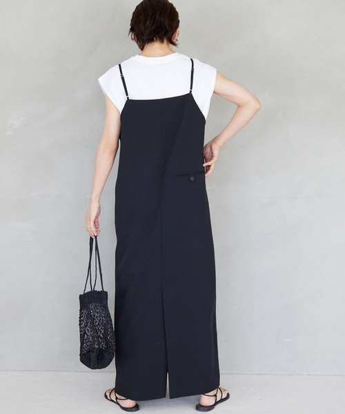 TRストレッチキャミソールワンピース