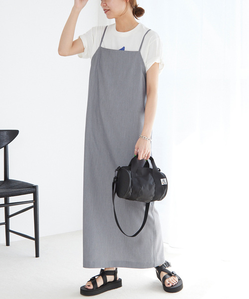 TRストレッチキャミソールワンピース