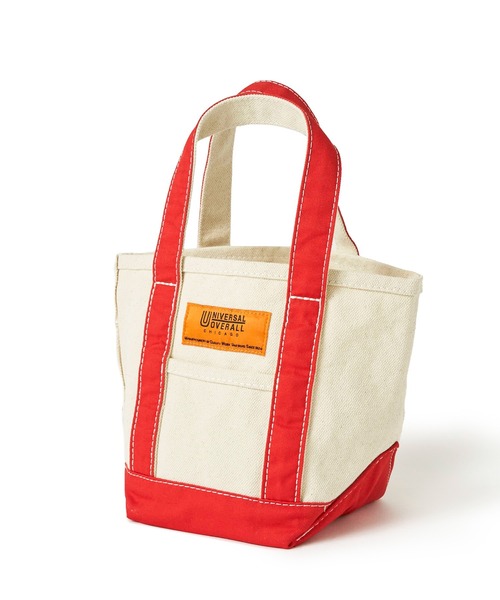 UNIVERSAL OVERALL(ユニバーサルオーバーオール)の「【UNIVERSAL OVERALL】TOTE BAG / 頒布トートバッグ(トートバッグ・レディース・ホワイト系2/ホワイト系4/ホワイト系5/ホワイト系3/ホワイト系1/ホワイト系6・FREE)」の2枚目の写真