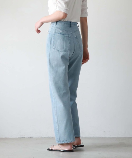 archives(アルシーヴ)の「パールポケットデニム(デニムパンツ・レディース・サックスブルー/ブルー・SMALL/MEDIUM)」の9枚目の写真