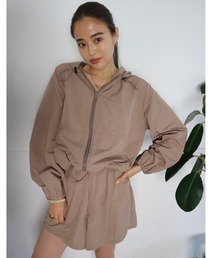 Waterlike Drawstring Hoodie