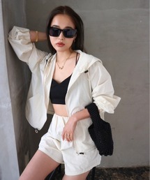 TRUNC | Waterlike Drawstring Hoodie(ラッシュガード)