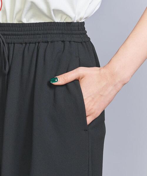 BEAUTY&YOUTH UNITED ARROWS（ビューティーアンドユースユナイテッドアローズ）の「アムンゼン ワイドイージーパンツ -ウォッシャブル-（その他パンツ・レディース・ブラウン/ライム/ブラック・S/M/L）」の4枚目の写真