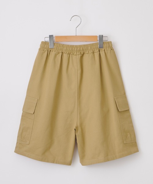 Anchor Smith(アンカー スミス)の「カーゴタックワイドハーフパンツ(カーゴパンツ・メンズ・ベージュ/ブラック/カーキ・M/L/S)」の7枚目の写真