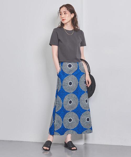 UNITED ARROWS（ユナイテッドアローズ）の「コットン ショートTシャツ（Tシャツ/カットソー・レディース・ブラック/ホワイト/ライトピンク/ダークグレー・FREE）」の20枚目の写真